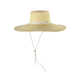 Frayed Cordovan Extra Long Brim Hat