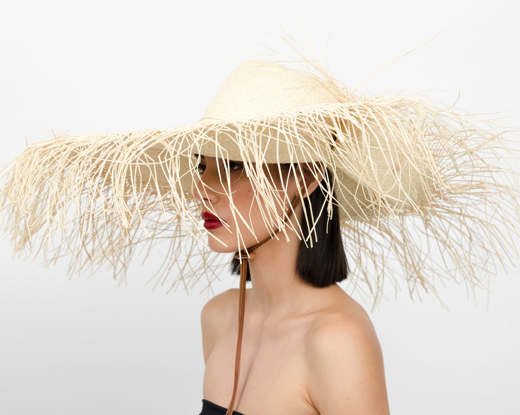 Lady Ibiza Extra Frayed Hat – Sensi Studio display picture 3