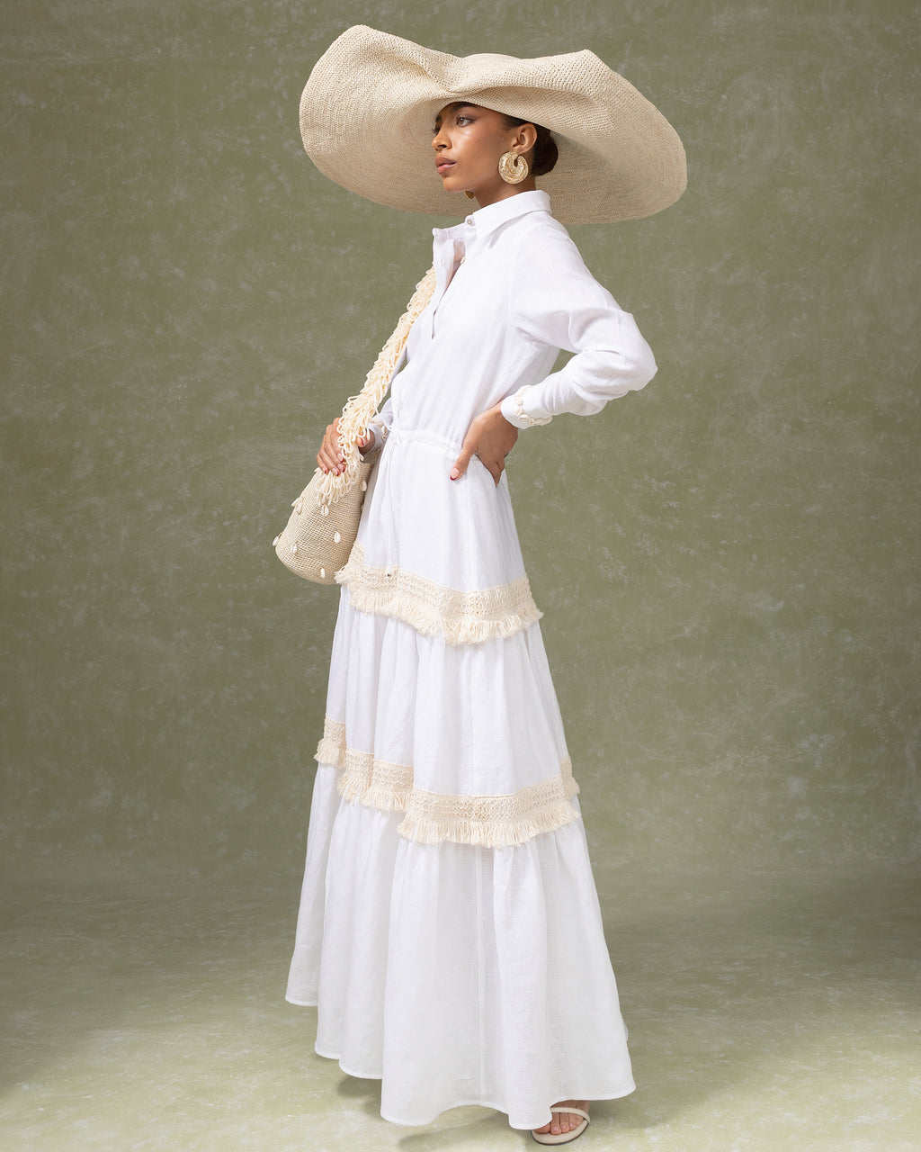 women's shirt maxi dress Maxi Shirt Dress
