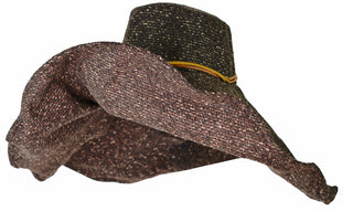 Flexible Lady Ibiza hat in tweed fabric