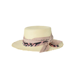 Frayed Cordovan Hat