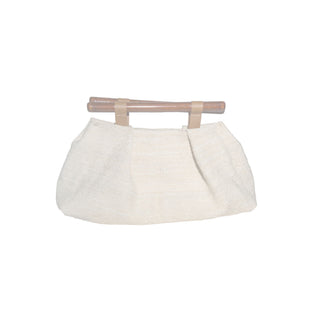Sisal Caramel Handle Tote Bag
