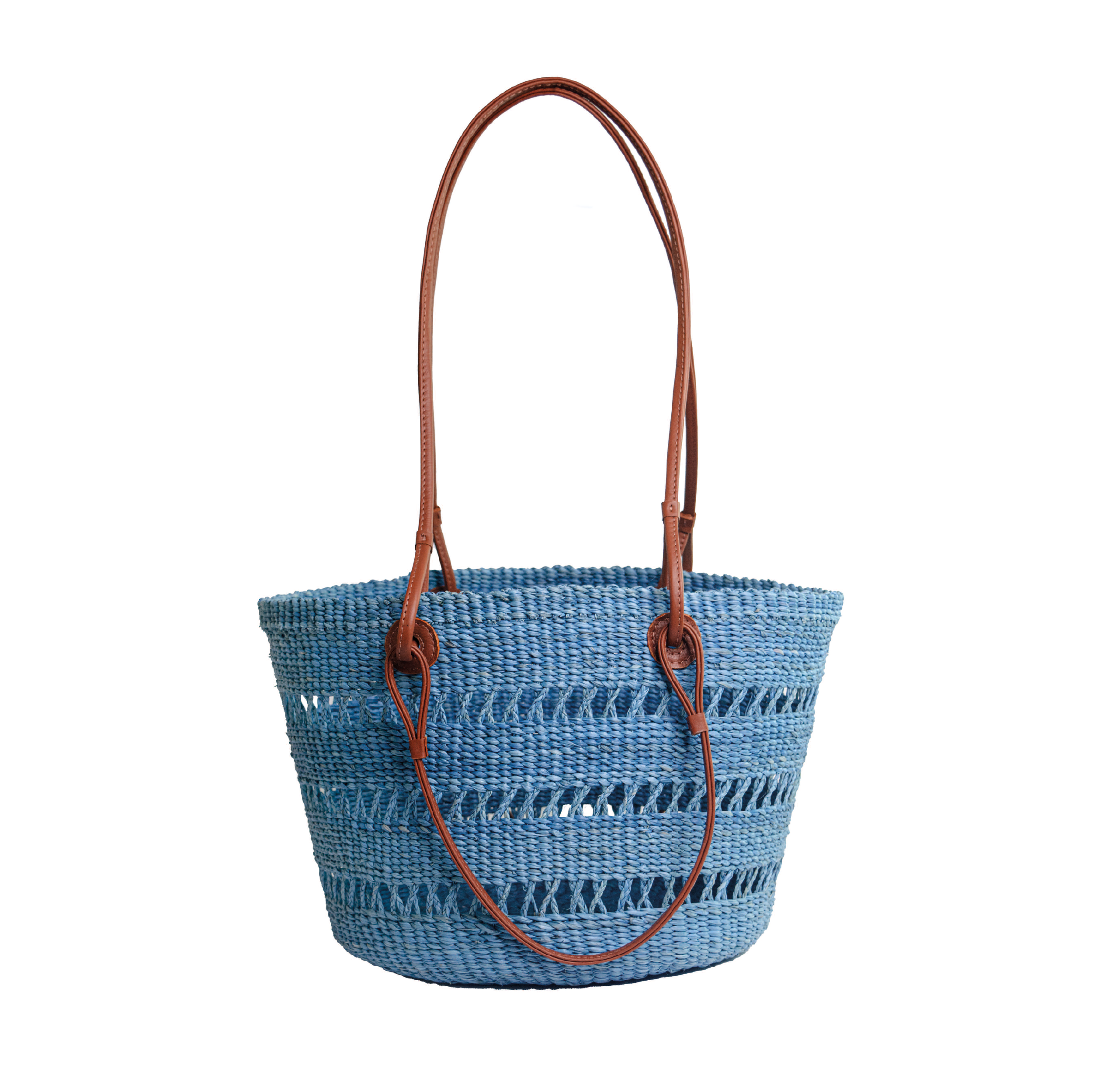 Open Weave Beach Basket Bag – Sensi Studio Open Weave Beach Basket Bag – Sensi Studio