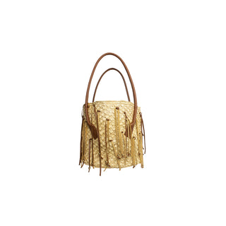 Leather Fringe soft Carry all