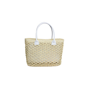 Open weave tote