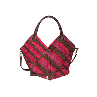 La Aventurera Striped Carry All