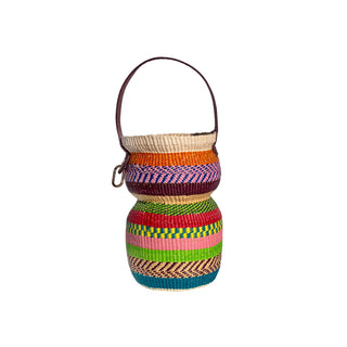 Toquilla Straw Bucket Bag