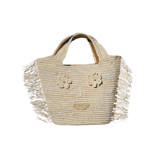 Fringed Face Handbag