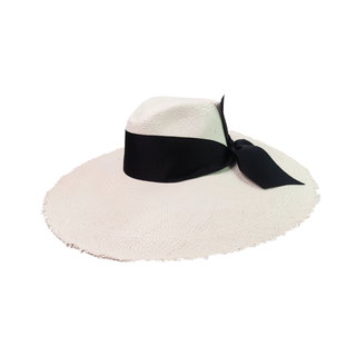 Frayed Aguacate Hat Extra Long Brim