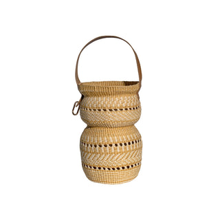 Toquilla Straw Bucket Bag
