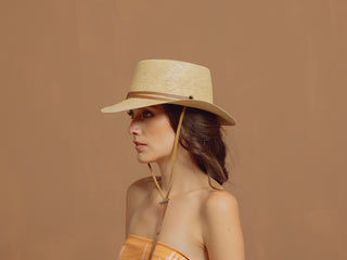 Hippie Hat with Leather Band
