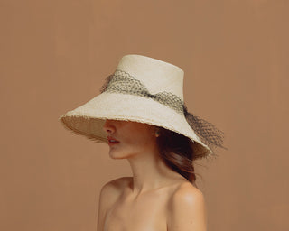 "El Campesino" Hat with Tulle