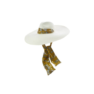 Panama Hat Extra Long Brim with adjustable fabric band