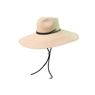 Aguacate Extra Long Brim Hat with Leather Band