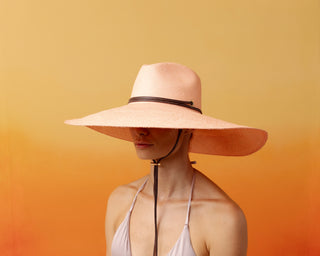 Aguacate Hat Extra Long Brim with Leather Band