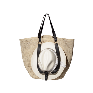 El viajero Maxi with Leather Handle