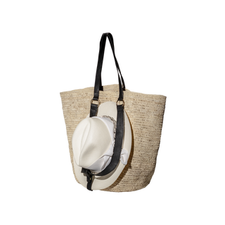 El viajero Maxi with Leather Handle