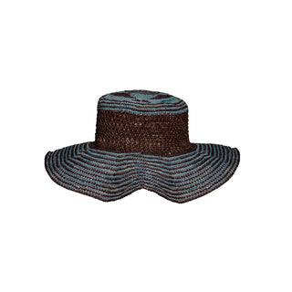 Hippie Crochet Striped Calado Hat