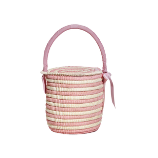 Striped Picnic Basket