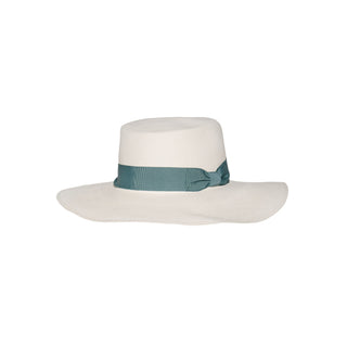 Cordovan hat long brim