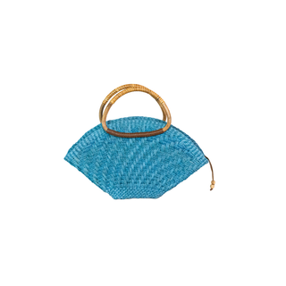 Thick Weave Mini Basket with Bamboo Handle