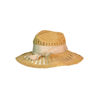 Open Weave Crochet Panama Hat