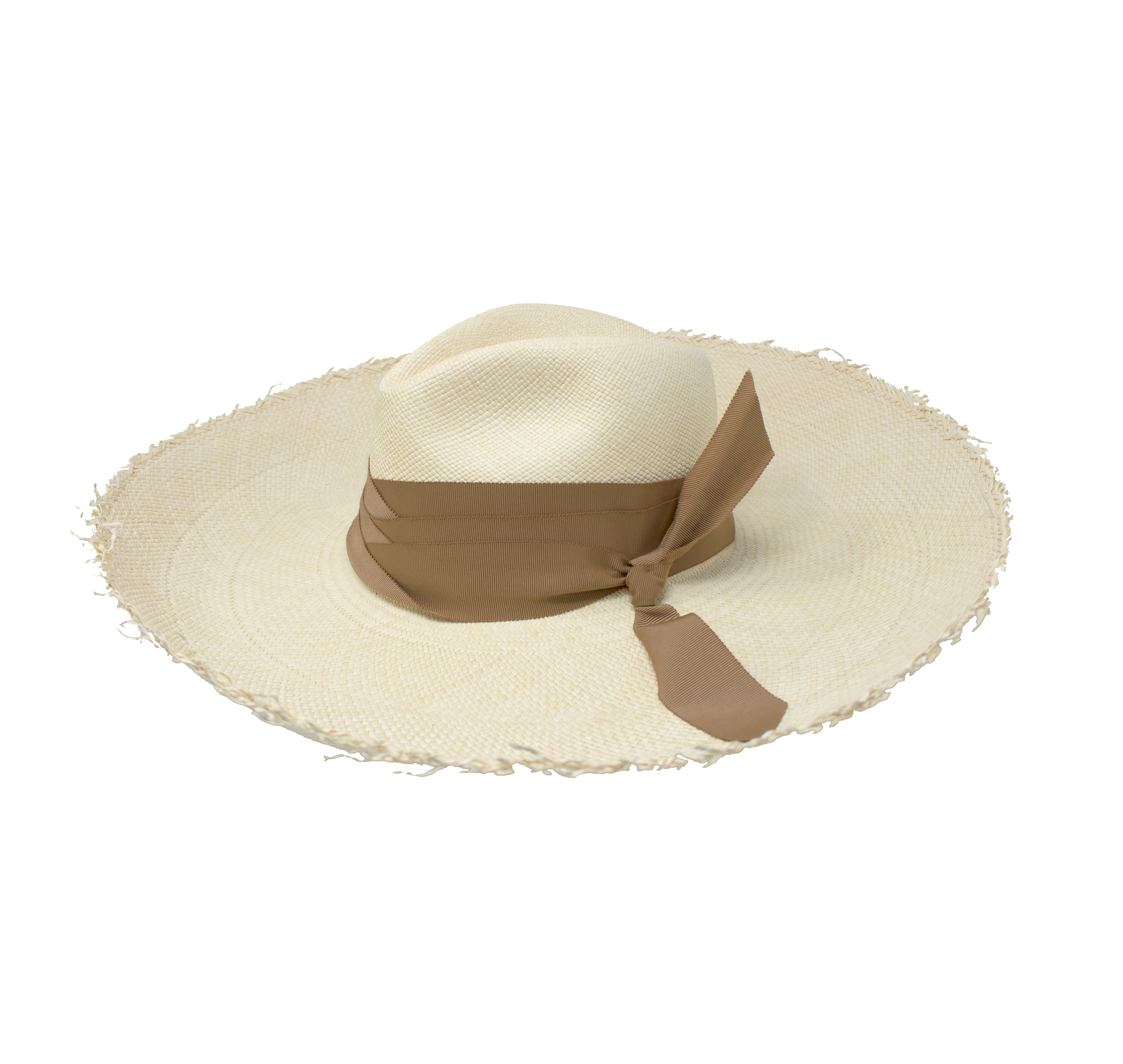 unisex summer wide brim panama hat breathable hat - CNCAPS