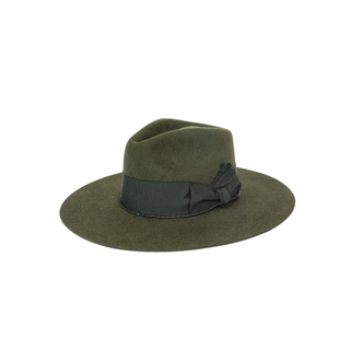 Rabbit hair Aguacate hat