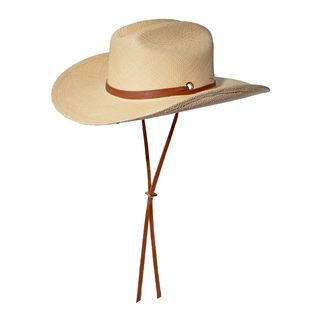 "Hace Calor" Texas Cowboy Long Brim Hat with Embroidery