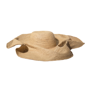 Draped Crochet Glamour Hat