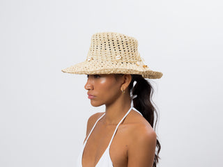 Open weave Crochet Hippie Hat