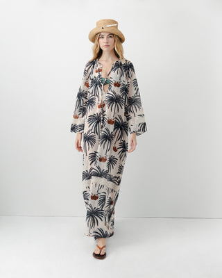 Deep V Maxi Kaftan
