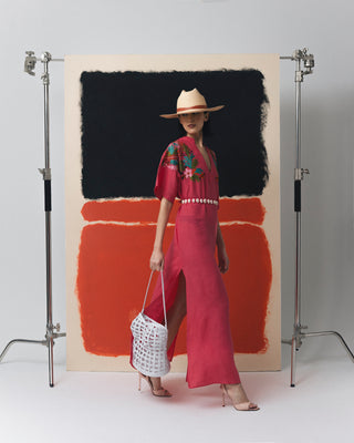 Hand Embroidered Kaftan