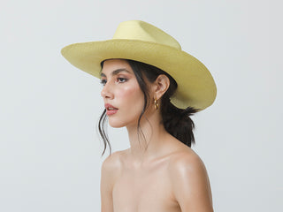 Long Brim Texas Hat With Tucuman