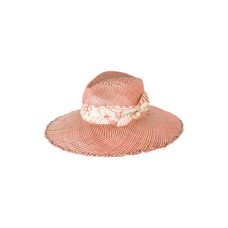 "Graneado" Frayed Panama Hat Long Brim