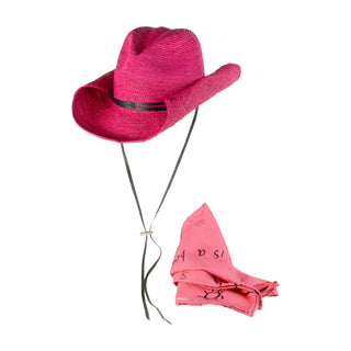 "Cowboy" Panama Hat Long Brim