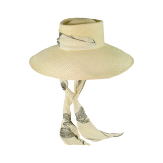 Dumont Extra Long Brim Hat With Adjustable Fabric Band