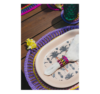 Oval "Pasteles" Placemat (Set of 4 units)