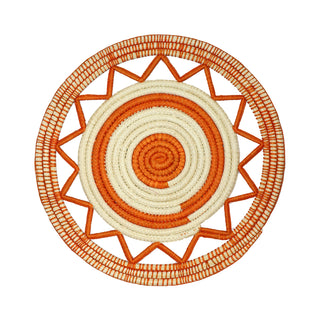 Open weave round Placemat  (Set of 2 Units)