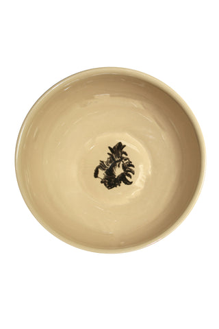 Ceramic Salad Bowl “Conchas de la Isla Cream” (Set of 2)