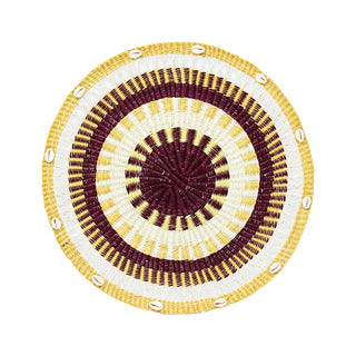 Round Placemat with shells (Set of 2 Units)