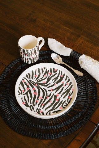Dessert Dish “Estrellas y Zebra”