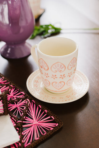 Tea Plate “Dessert Hearts”