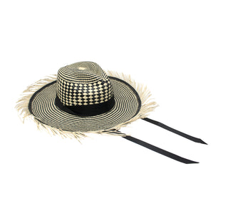 Two-Tone Panama Hat