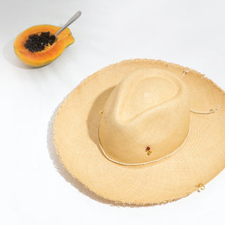 Pierced Panama Hat